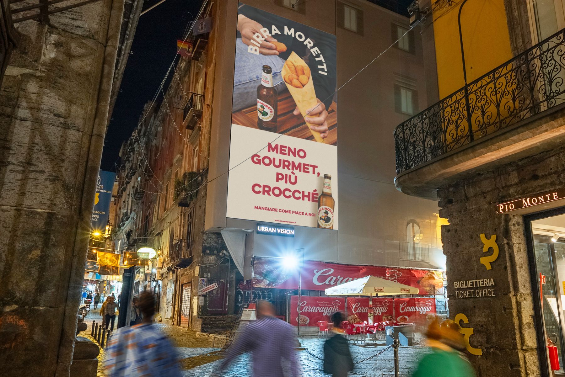Centro storico, Napoli, by night