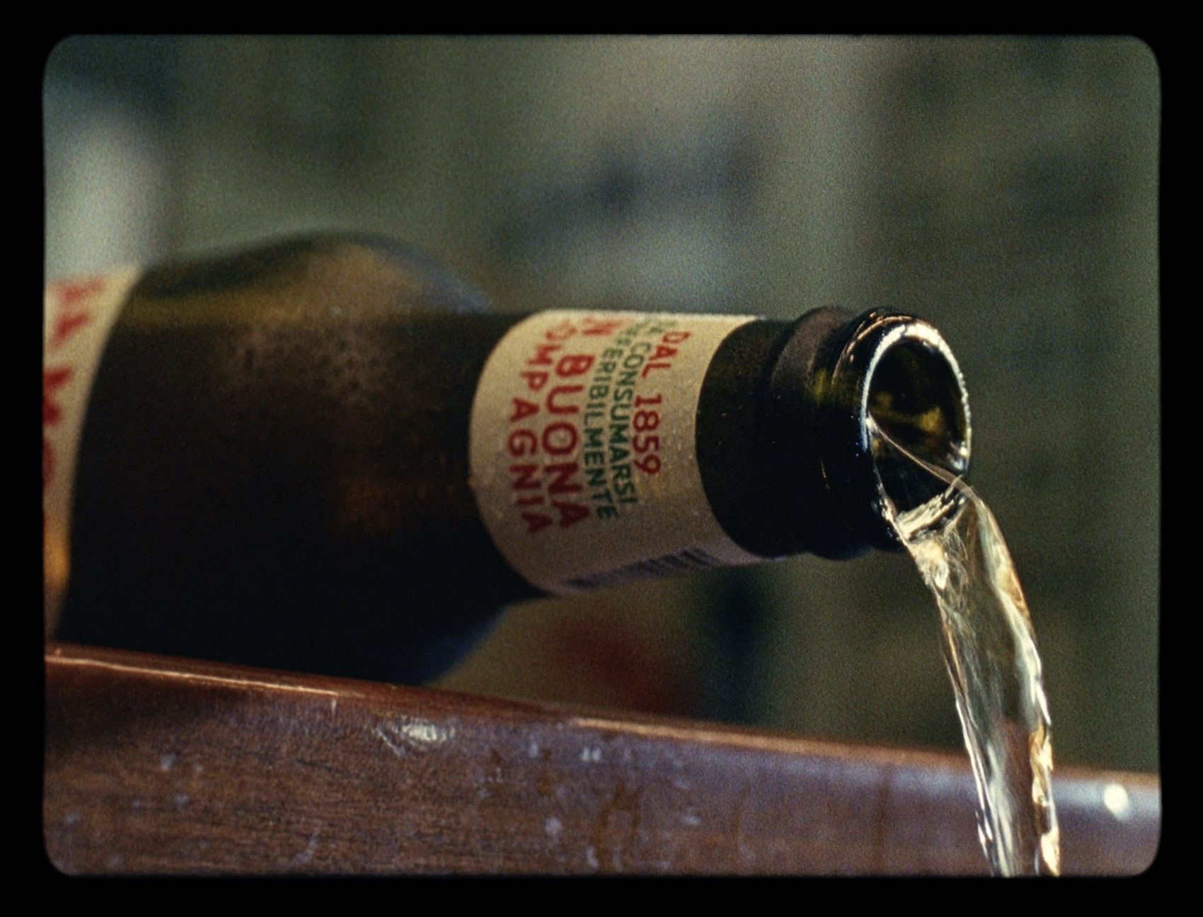 Cinematography — lamp, shoe and Birra Moretti bottle