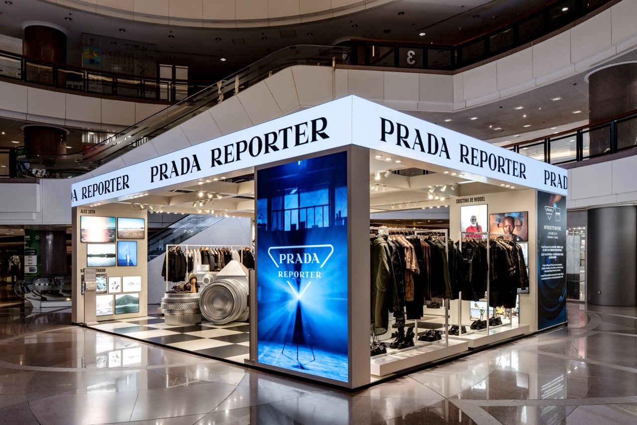 Prada Reporter storefront